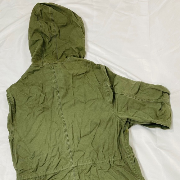 Men’s Cargo Style Jacket| Green - Picture 2 of 6